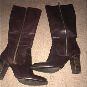 Brown Calvin Klein boots